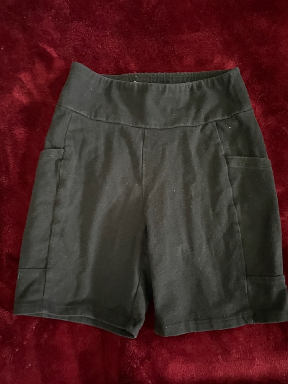 art class Black High-Rise Bike Shorts with Side Pockets